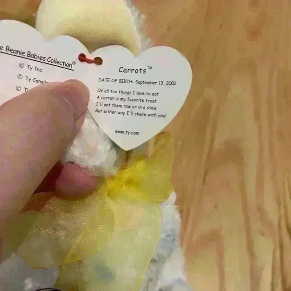 Carrots Beanie Baby - Picture 5 of 6